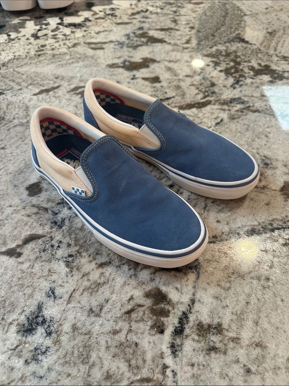 Vans slip on popcush skateboard shoes